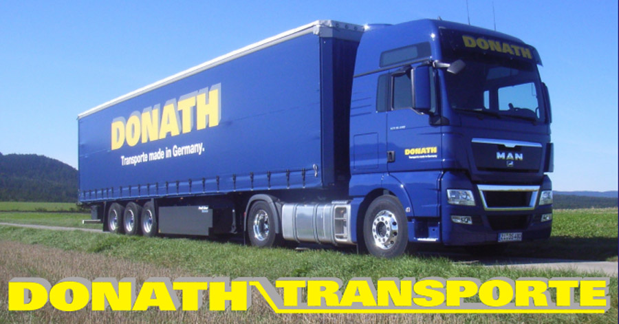 Donath Transporte Banner